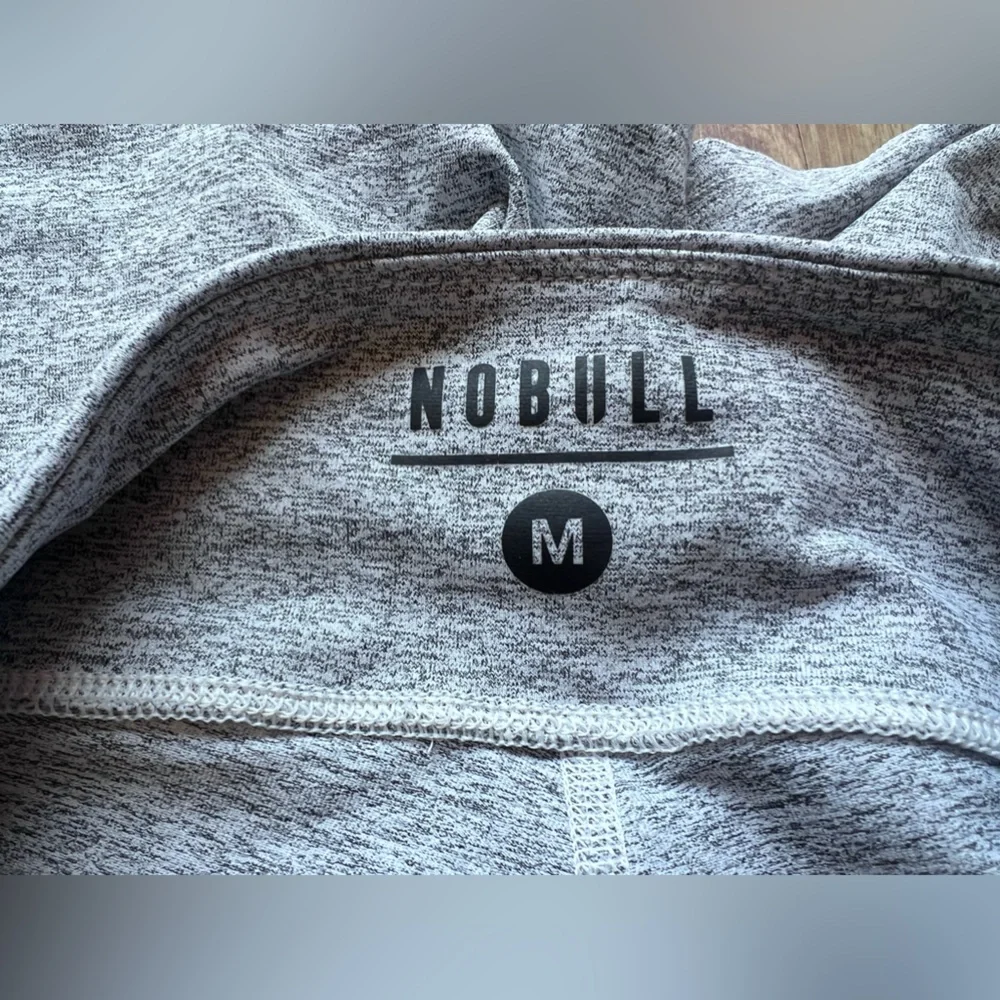 NoBull Light Grey Shorts Size Medium - Picture 4 of 5